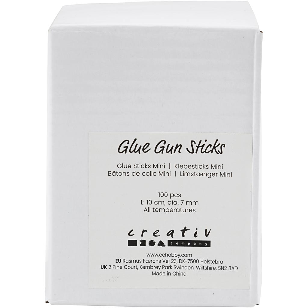 Https: www.cchobby.nl barras de pegamento-mini-l-10-cm-d-7-mm-100-piece-1-box