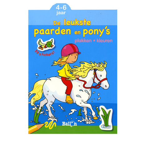 Pasta y color estándar de la editorial: los mejores caballos y ponis, 4-6 años