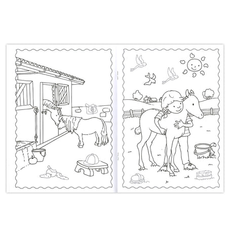 Pasta y color estándar de la editorial: los mejores caballos y ponis, 4-6 años