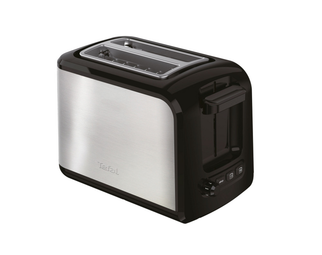 Tefal TT410D tostadora express 16x26x19 cm 850W acero inoxidable negro
