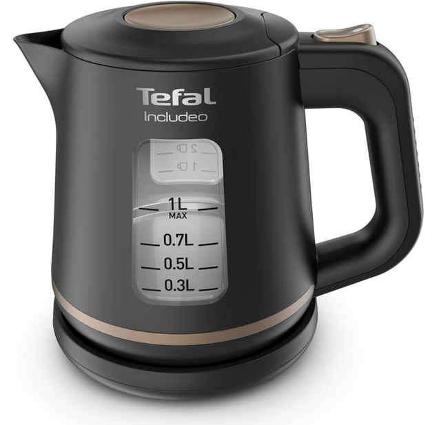Tefal includeo hervidor 1 litro 2400w inalámbrico negro