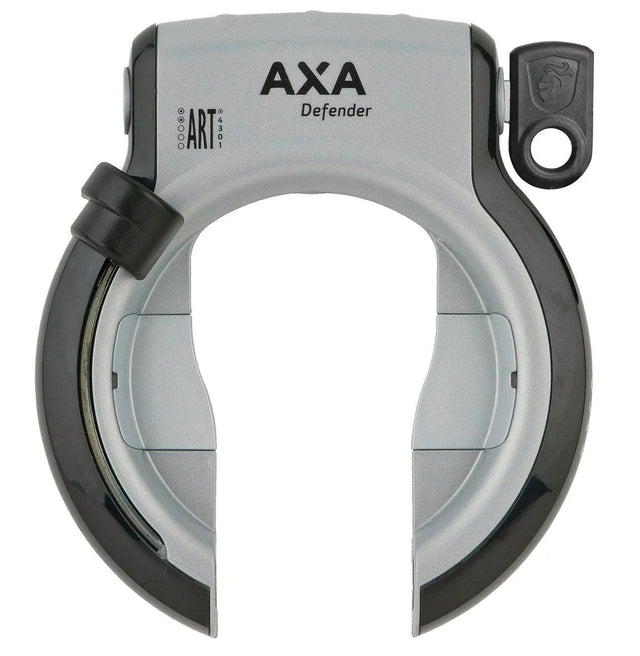 Axa frame lock defender RL guardabarros gris negro art2 en tarjeta nv