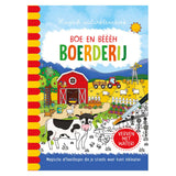 Granja de libros de color de agua mágica