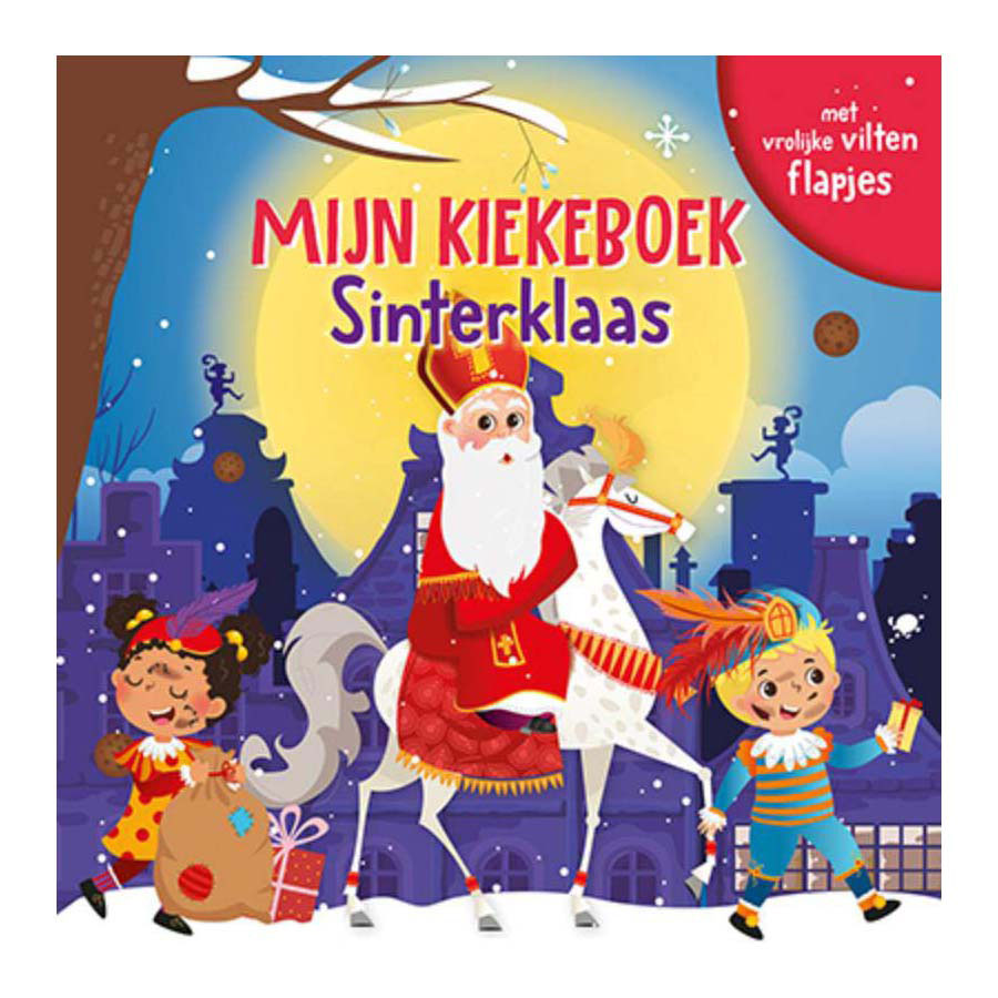 Editores Lantaarn mi libro de peek - libro de cartón de Sinterklaas