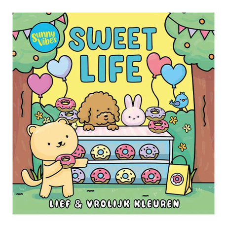 Libro para colorear de Lantern Publishers Sunny Vibes - Dulce vida