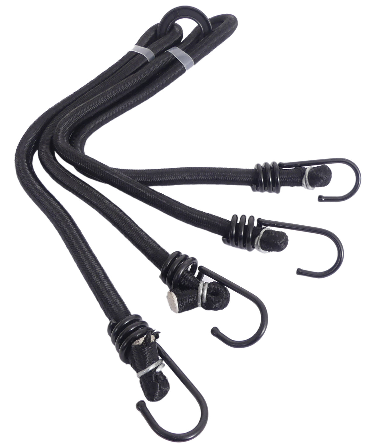 Espinillero de borde con 4 brazos 10 x 65 cm negro
