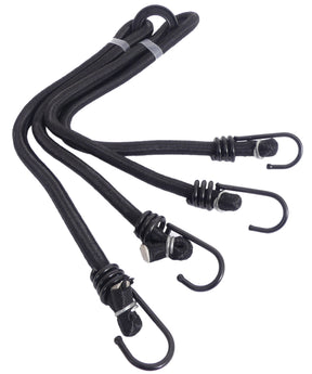 Espinillero de borde con 4 brazos 10 x 65 cm negro
