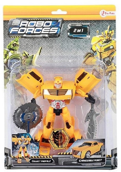 Toi-toys toi toys roboforces robot cambiador coche camion 21x30cm