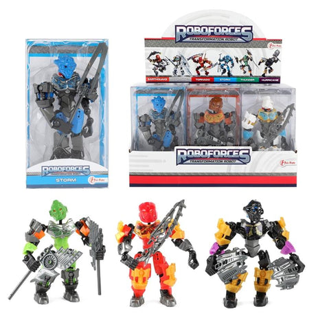Toi-toys toi toys roboforces robot de construcción 'guerrero'