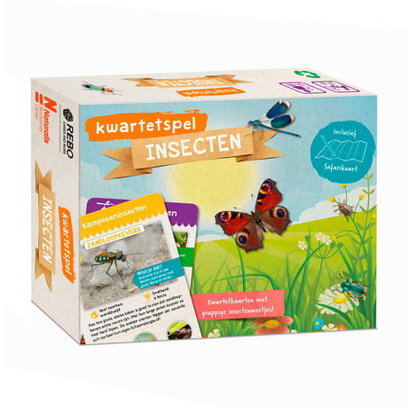 Rebo cuarteto juego insectos