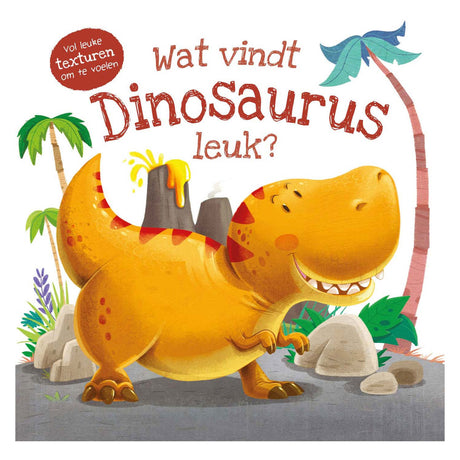Libro táctil Rebo: ¿qué le gusta a los dinosaurios?
