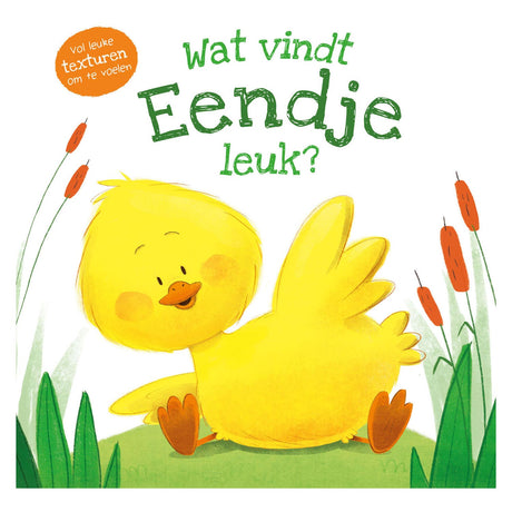 Libro táctil de la editorial Rebo: ¿cómo le gusta al pato?