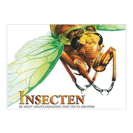 Libro de la editorial Rebo sobre insectos, criaturas aterradoras