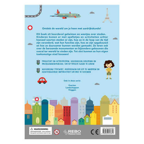 Ciudades editoriales de Rebo: locas por el mundo