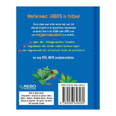 Rebo publica el pequeño pero gran libro sobre: la selva tropical