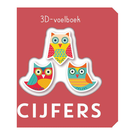 Libro táctil 3D de editoriales Rebo - números
