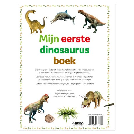 Rebo editoriales mi primer libro de dinosaurios 4+