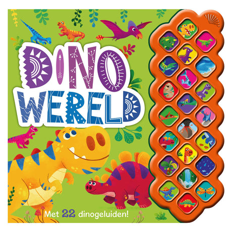 Libro sonoro de Rebo Publishers: Dino World 0+
