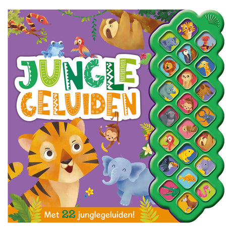 Libro sonoro editoriales rebo: sonidos de la jungla 0+