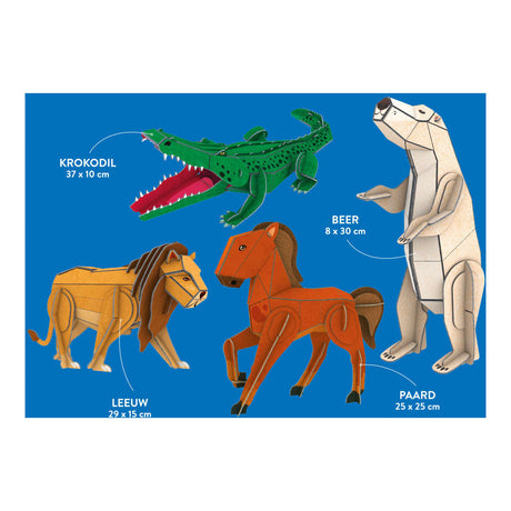 Animales Rebo: set de hechos y juego.