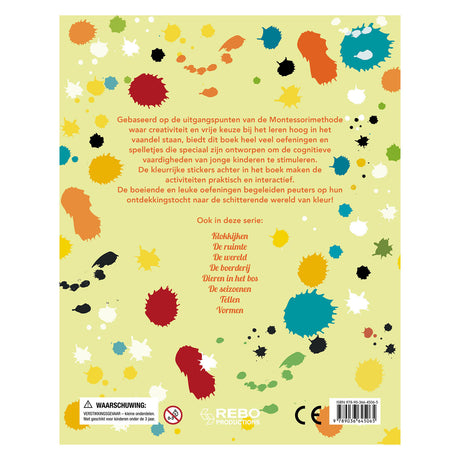 Libro para colorear de la editorial Rebo - cuaderno de ejercicios