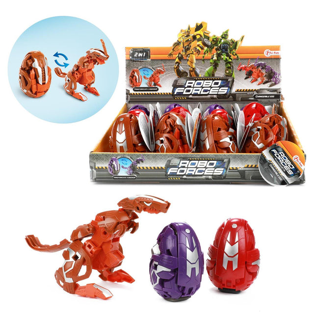 Toi-toys toi juguetes roboforces cambio-huevo robot dino