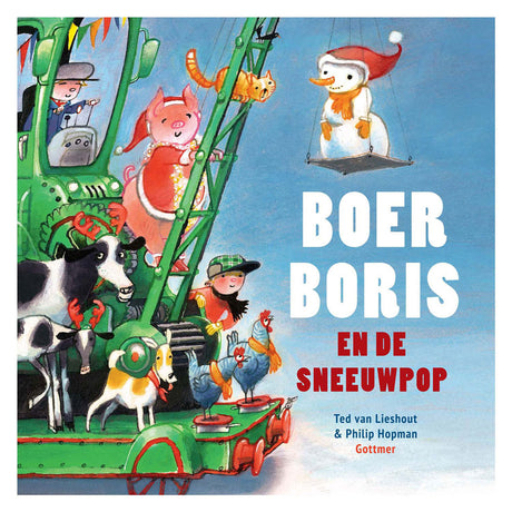 Grupo editorial Gottmer el granjero boris y el muñeco de nieve 3+