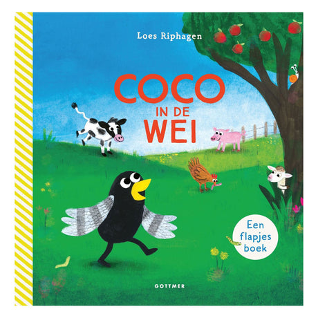 Libro de cartón del grupo editorial Gottmer: Coco en el prado 1+