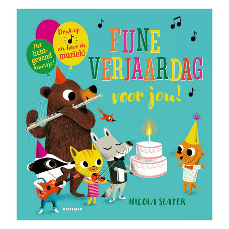 Libro de sonidos del grupo editorial Gottmer ¡Feliz cumpleaños para ti!