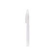 Cuchillos Duni reutilizables transparentes 12 piezas 18,8cm