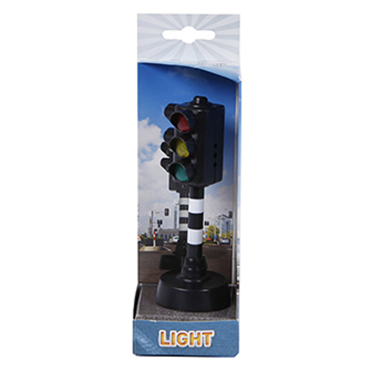 Semáforo infantil globo con luz peatonal y sonido 12cm
