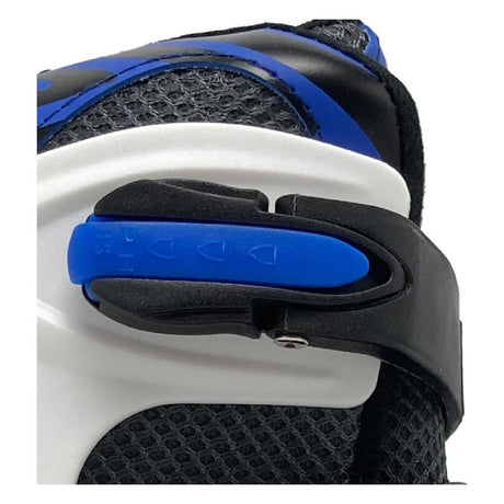 Street rider patines en linea bota semiblanda azul negro talla 29-32