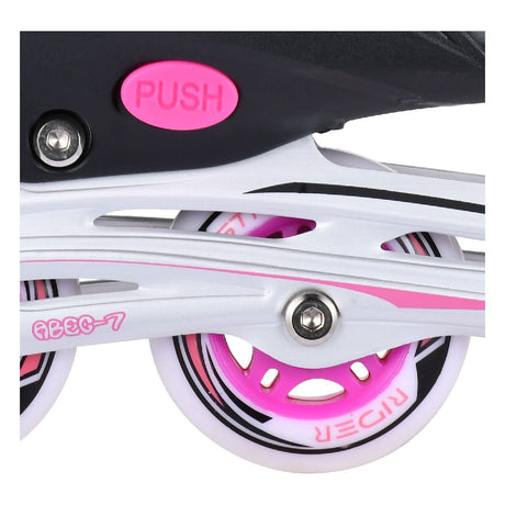 Patines en línea Street Rider rosa gris, talla 37-40