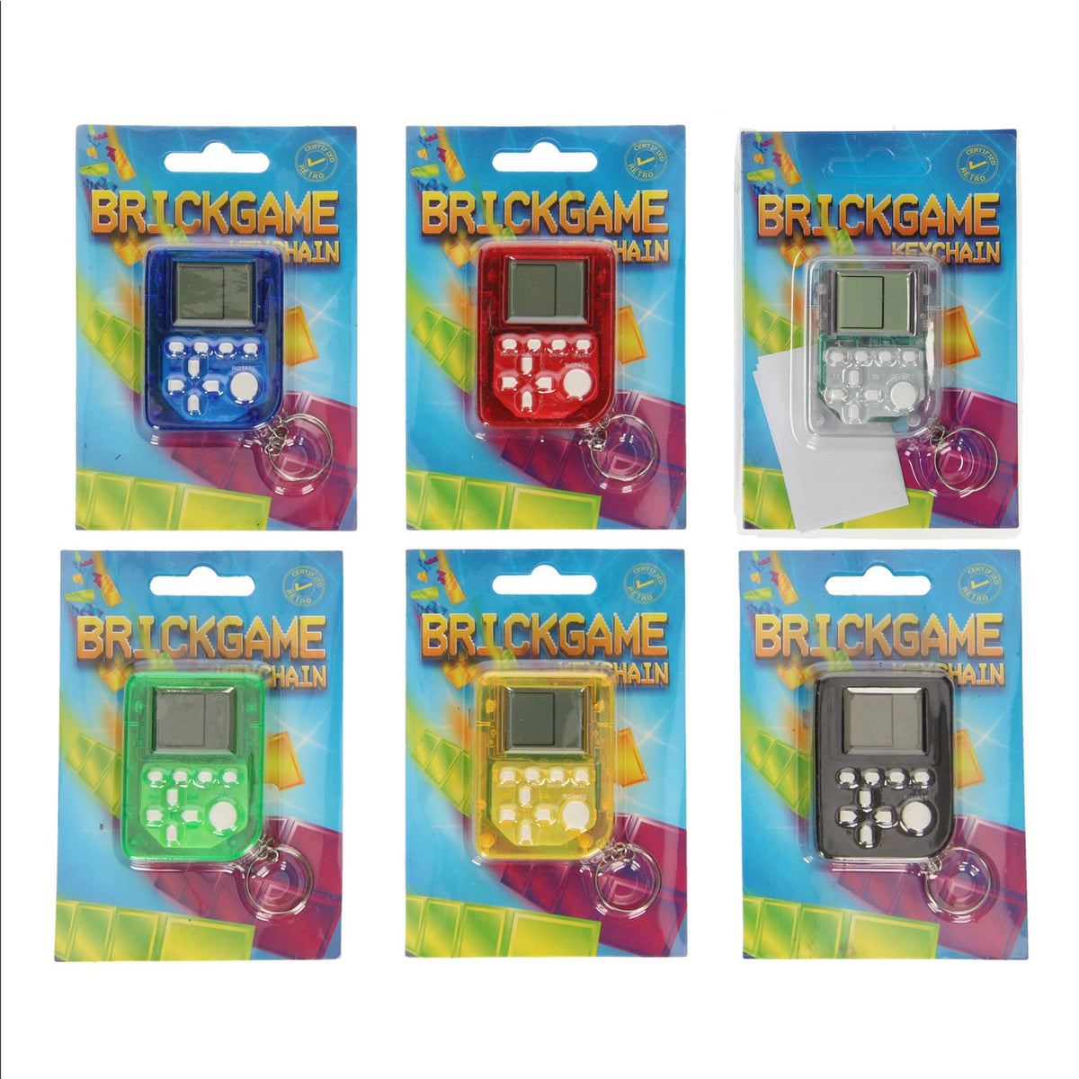 Llavero Mini Juego de Ladrillos