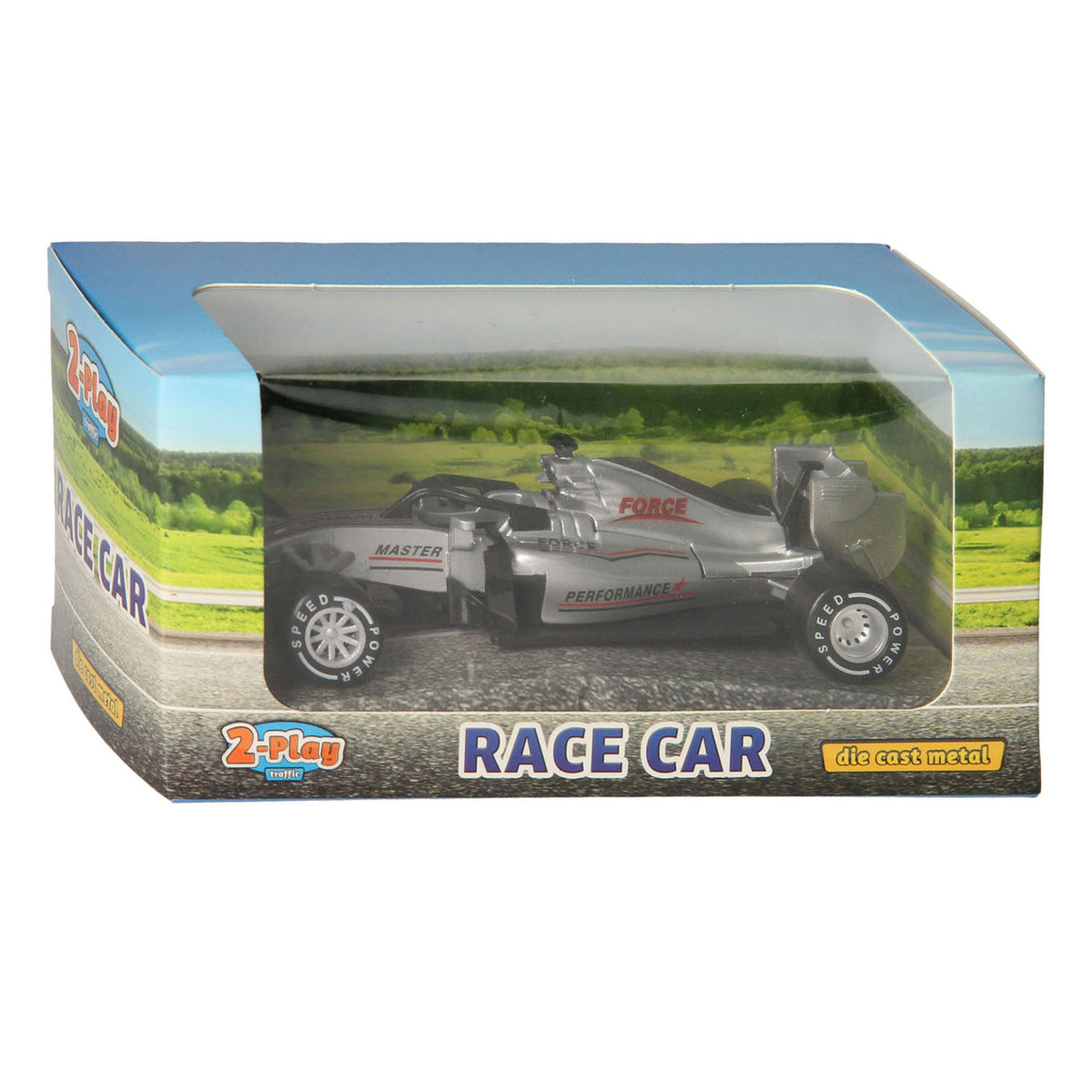 Coche de carreras de fórmula de juguete para 2 juegos - uni