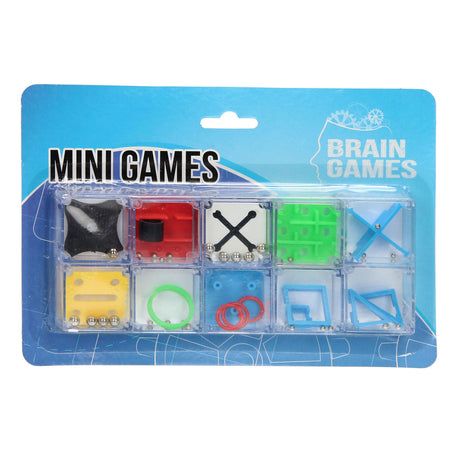 Juegos mentales mini rompecabezas 10 piezas