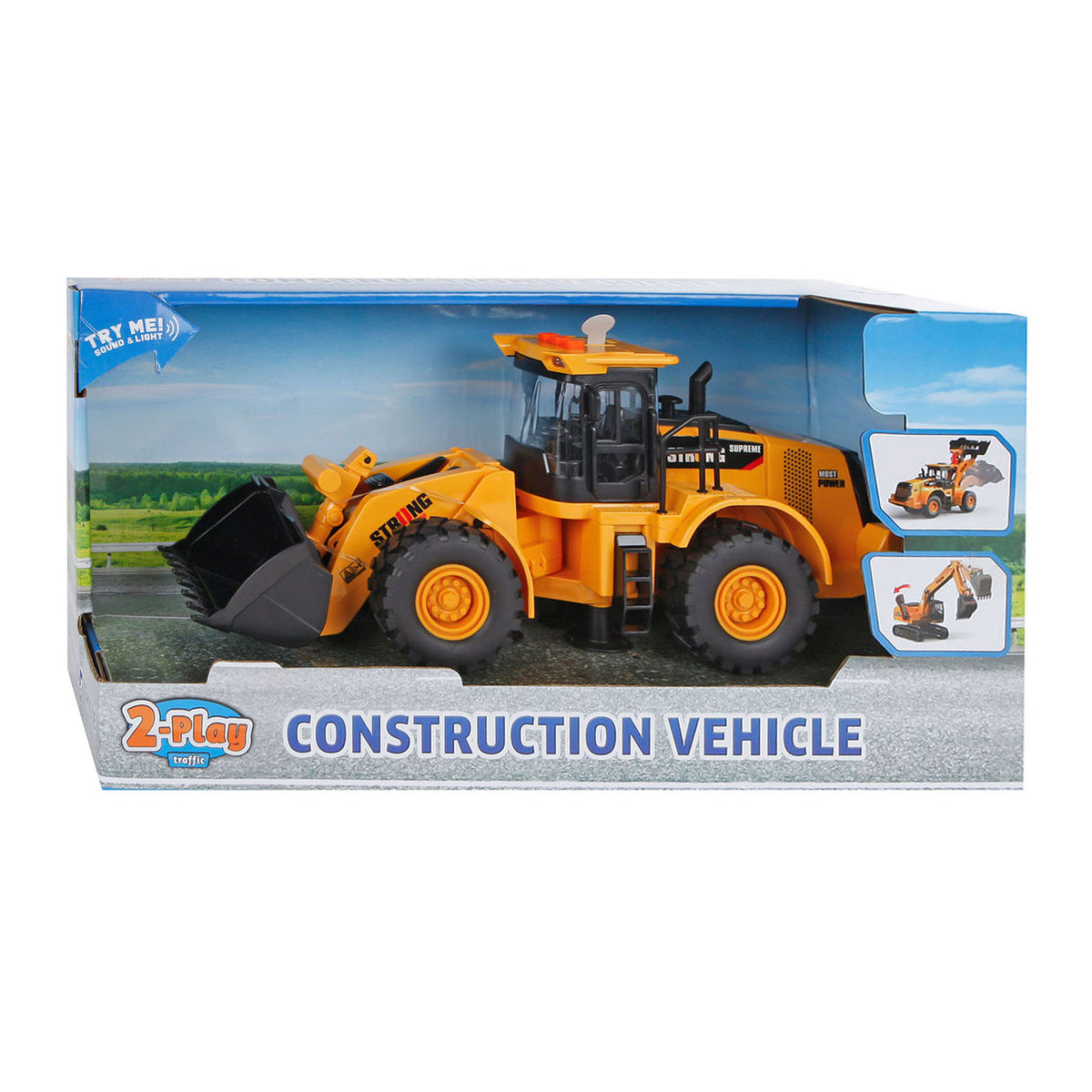 Sonido ligero de excavadora de 2 play