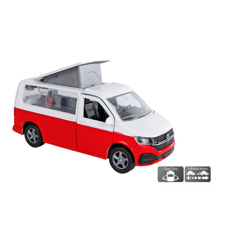 Globo terráqueo para niños vw transporter camper con retroceso 13,5 cm