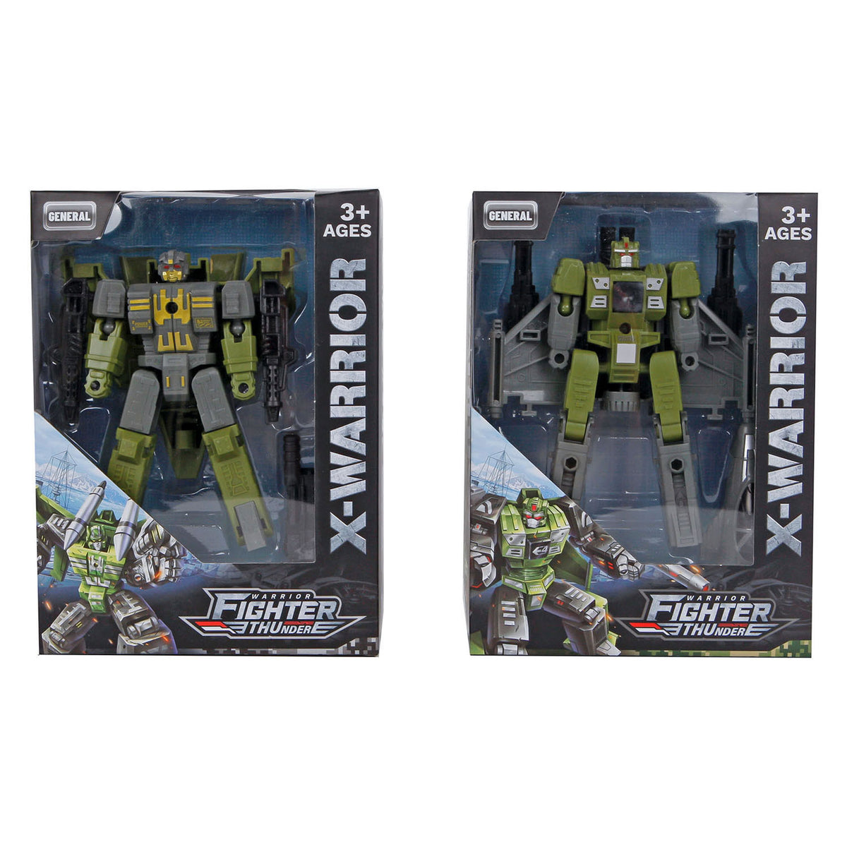 Transformar Robot X-Warrior, 12 cm