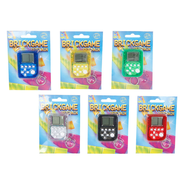 Juego mini llavero brickgame con 26 juegos