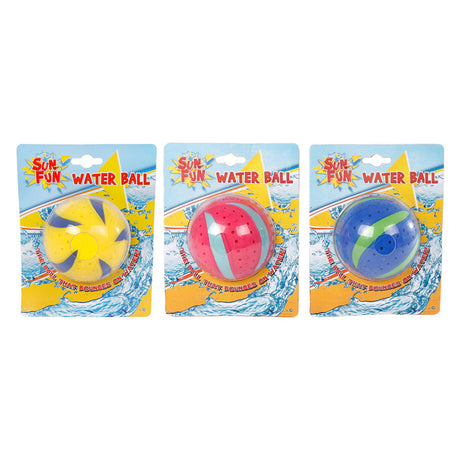 Bola de agua con esponja Sun Fun, 8 cm