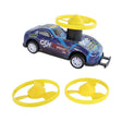 Roadstarblasters golpea y gira el coche de acrobacias fundido a presión con función de retroceso.