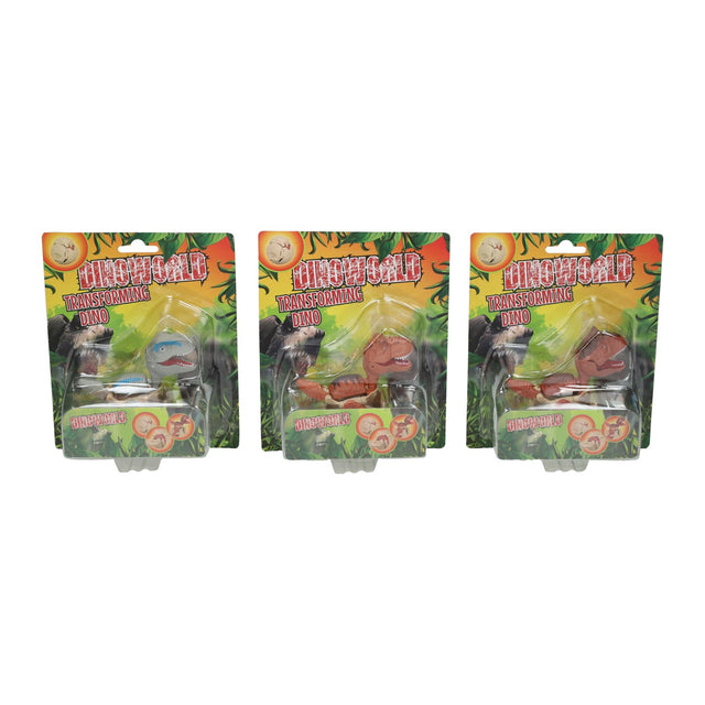 Dinoworld transformando dinosaurio
