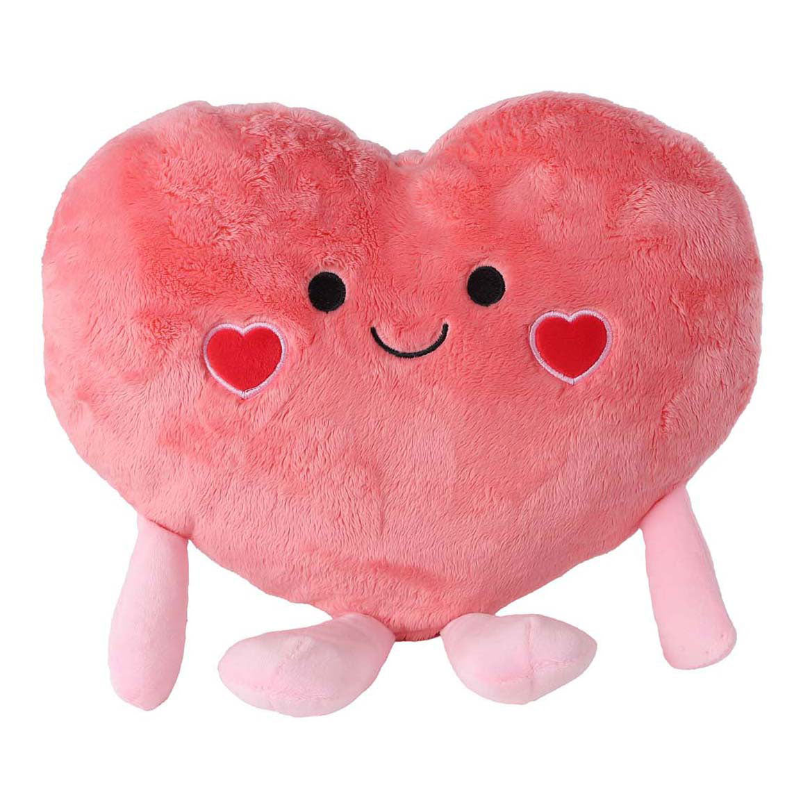 Peluche "Llévame a casa" - corazón, 32 cm