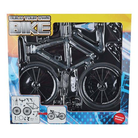 Kit de construcción de bicicleta de carreras Van Manen, bicicleta de juguete fundida a presión, 19,5 cm, multicolor.