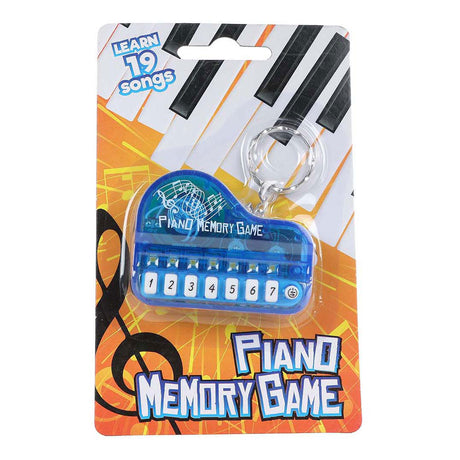 Juego de notas de piano llavero