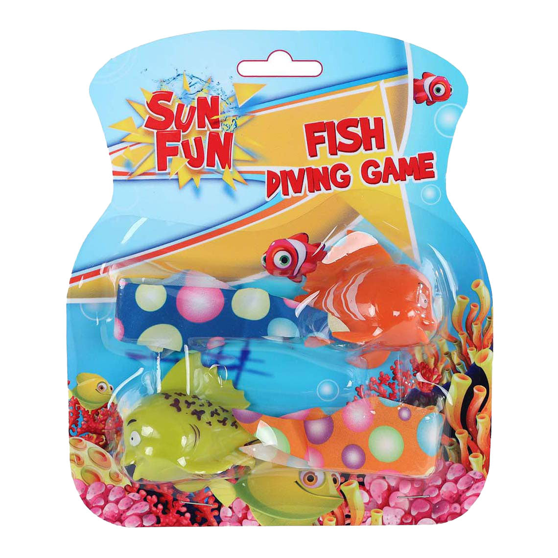 Sun fun buceo pesca deportiva 2 piezas en tarjeta 2ass