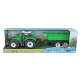 Tractor de 2 juegos con remolque con función de vuelco, sonido ligero