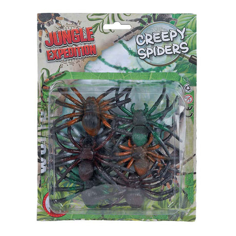 Arañas de expedición a la jungla 6cm, 8 uds.