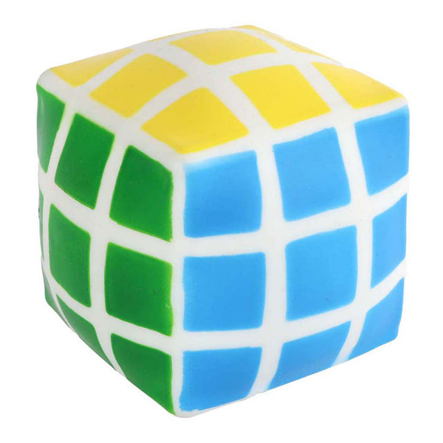 Cubo mágico para apretar, 6 cm.
